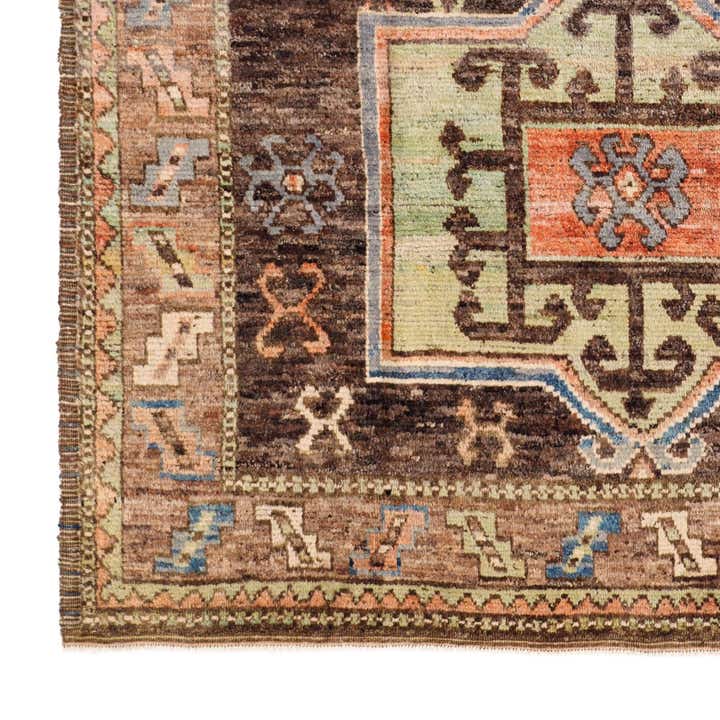 8' 8 x 10' 5 Hand Knotted Oushak Wool Rug