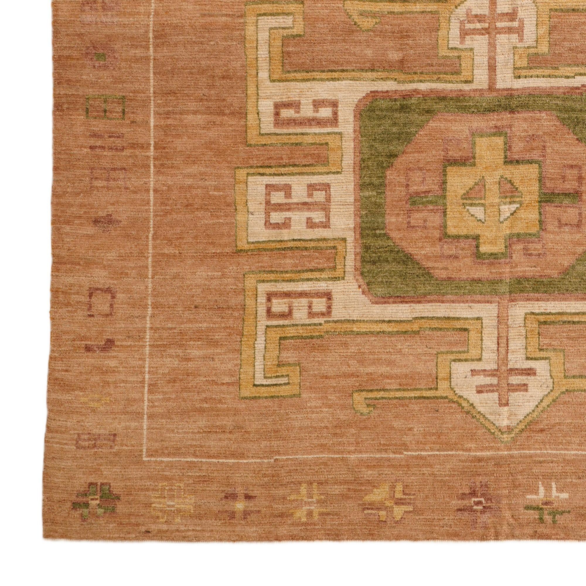 12' x 15' 11 Hand Knotted Oushak Wool Rug