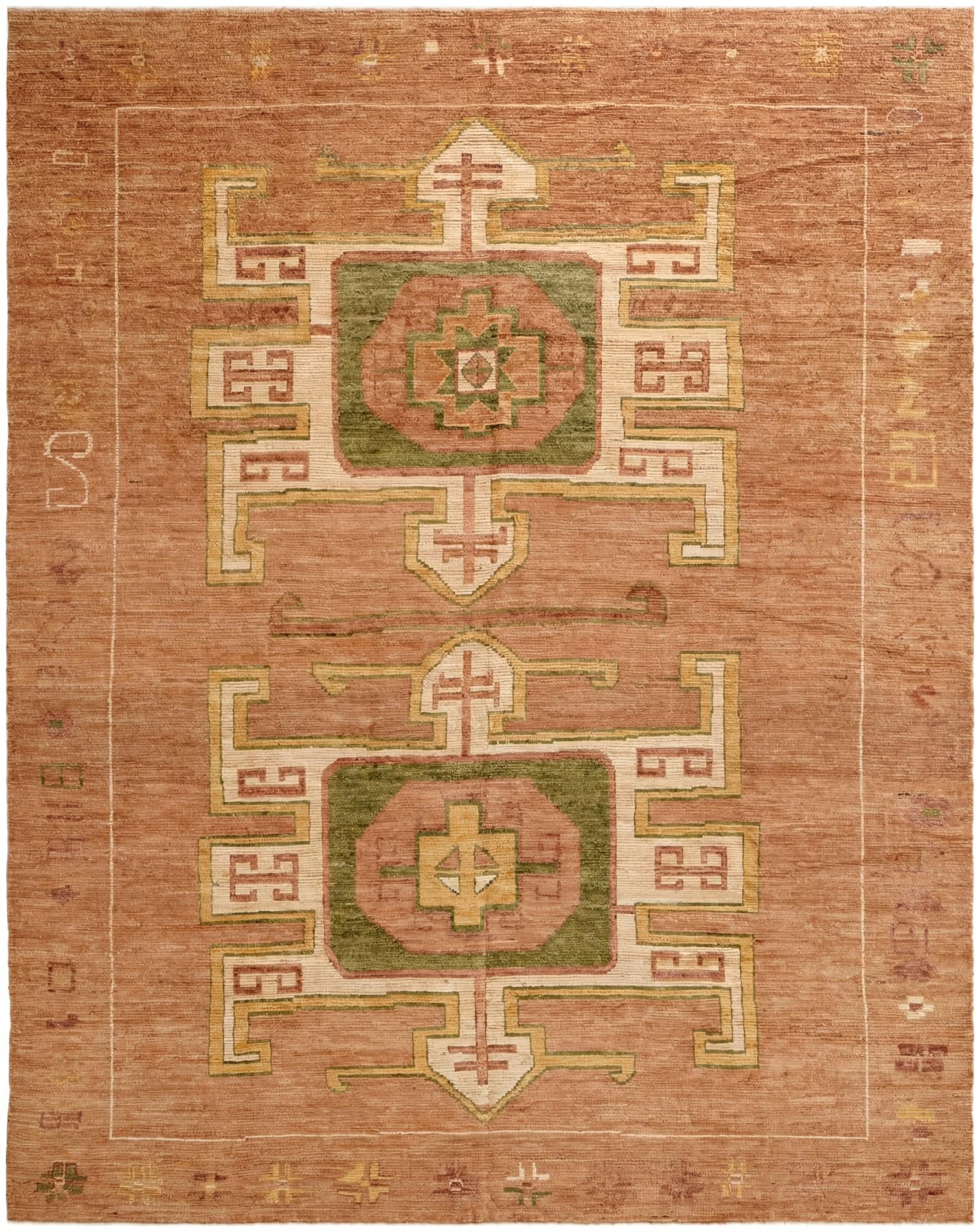 12' x 15' 11 Hand Knotted Oushak Wool Rug