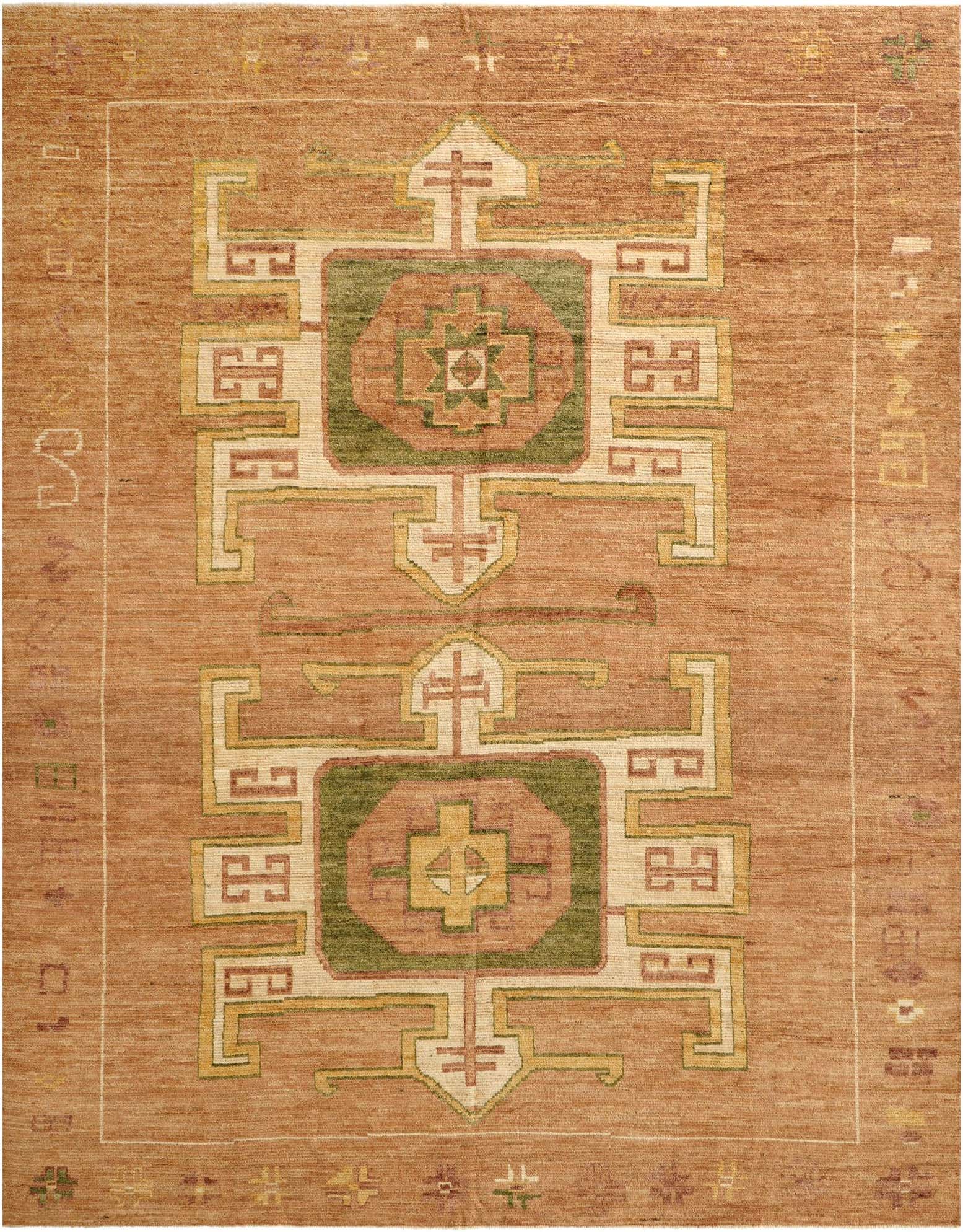 12' x 15' 11 Hand Knotted Oushak Wool Rug