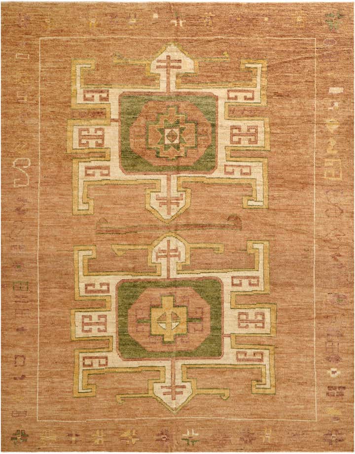 12' x 15' 11 Hand Knotted Oushak Wool Rug