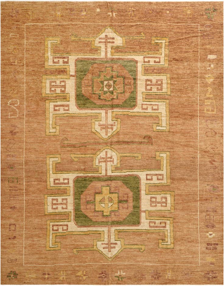 Detail image of 12' x 15' 11 Hand Knotted Oushak Wool Rug