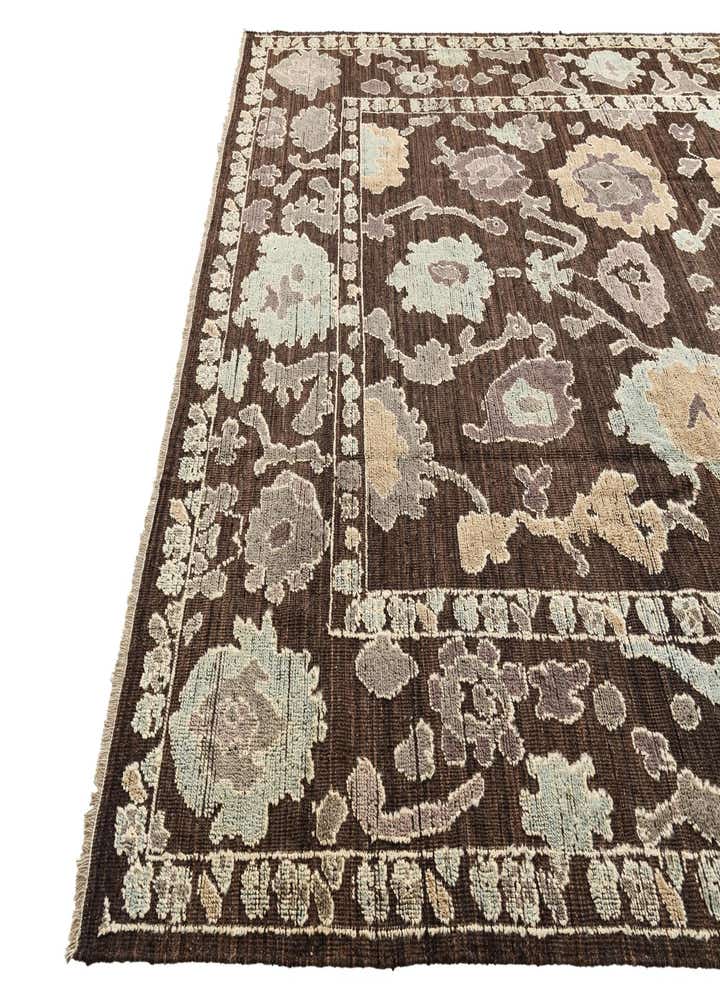 10' 3 x 14' 4 Hand Knotted Oushak Wool Rug