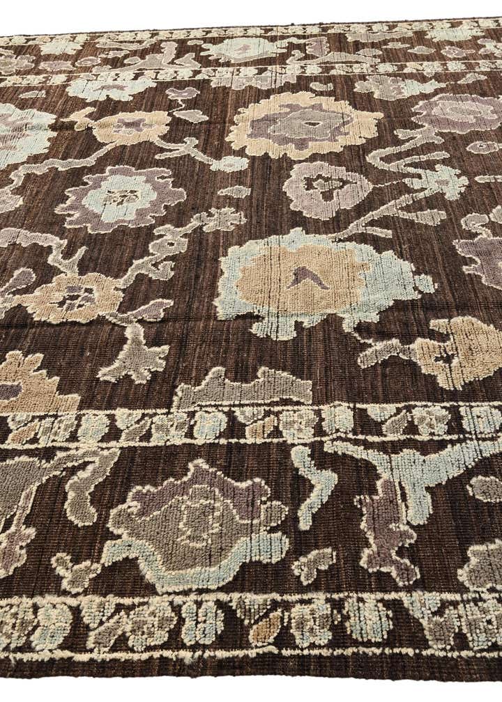 10' 3 x 14' 4 Hand Knotted Oushak Wool Rug