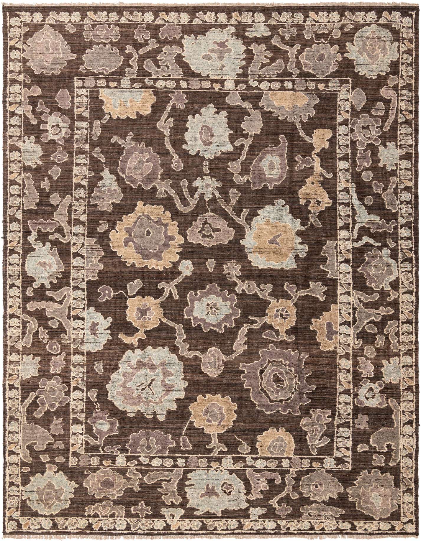 10' 3 x 14' 4 Hand Knotted Oushak Wool Rug