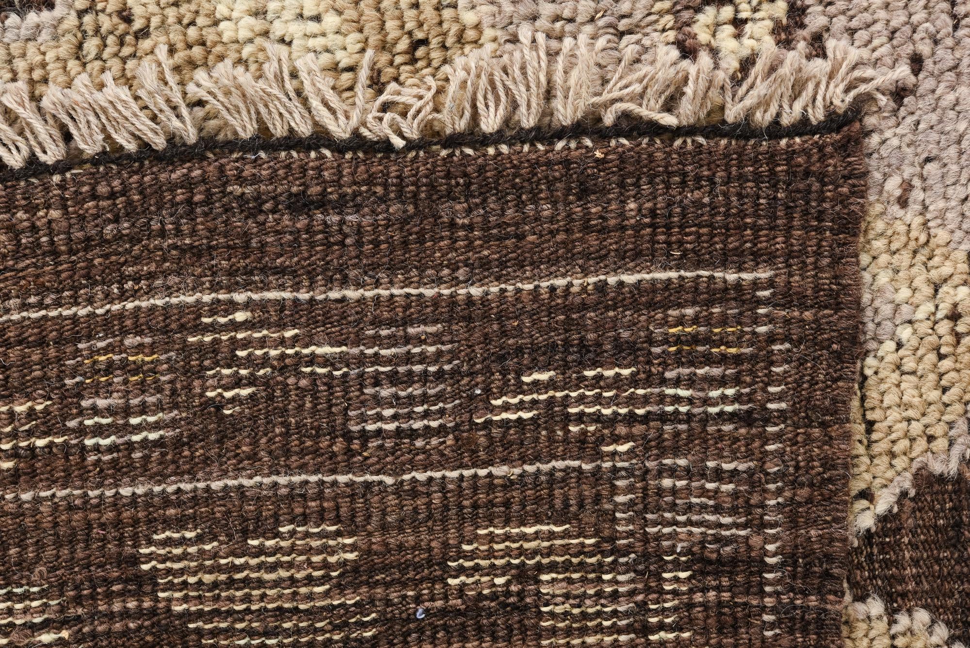 9' 5 x 12' 1 Hand Knotted Oushak Wool Rug