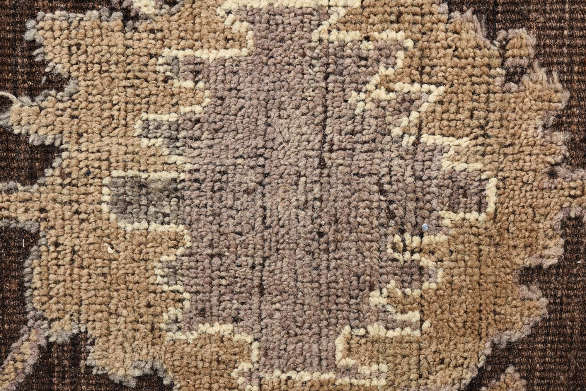 9' 5 x 12' 1 Hand Knotted Oushak Wool Rug