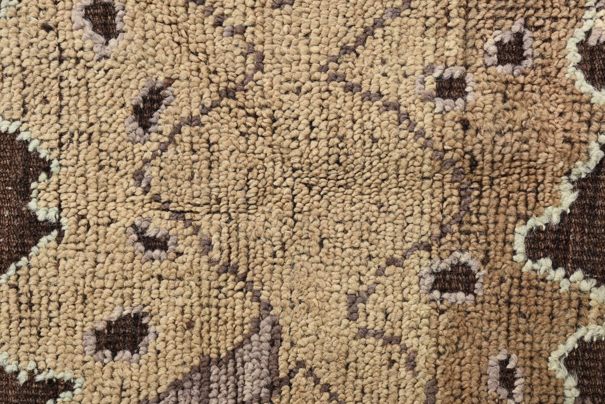 9' 5 x 12' 1 Hand Knotted Oushak Wool Rug