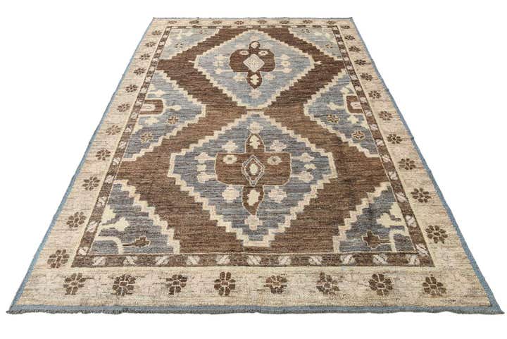 10' x 14' 2 Hand Knotted Oushak Wool Rug