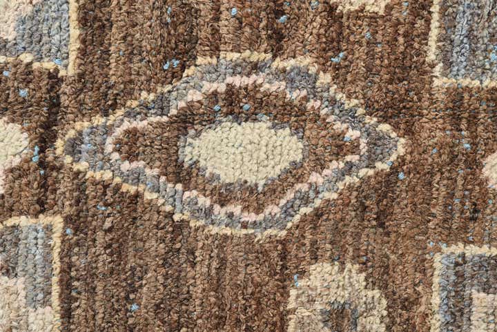 10' x 14' 2 Hand Knotted Oushak Wool Rug
