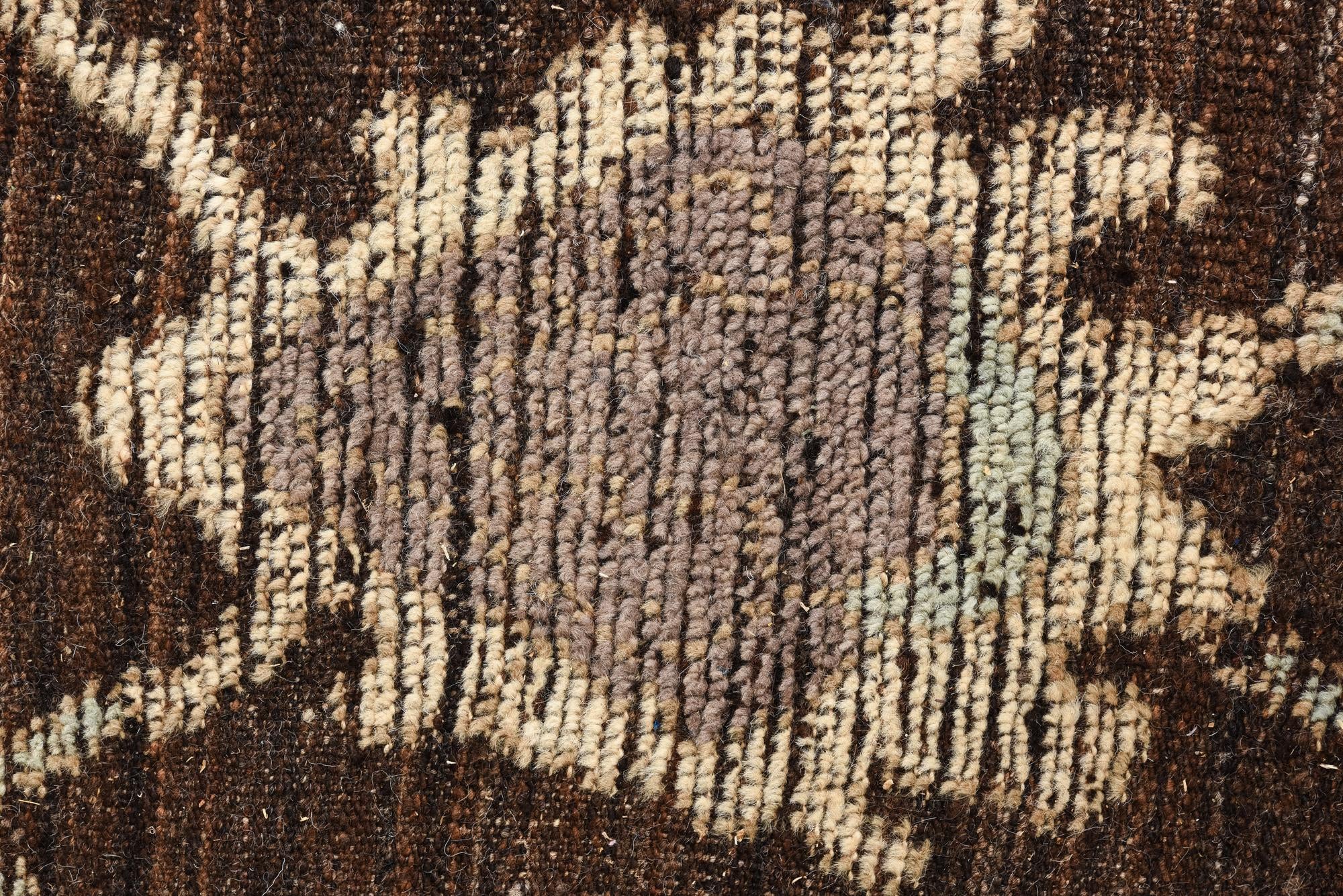 9' 5 x 13' Hand Knotted Oushak Wool Rug