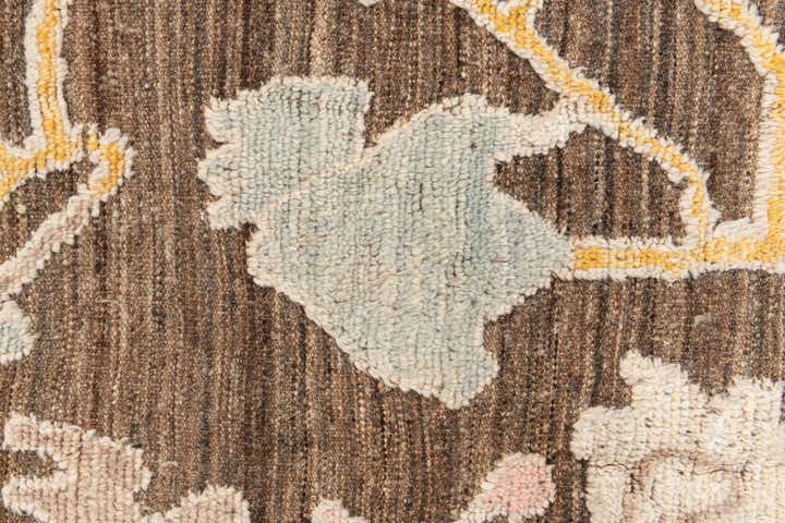 9' 2 x 12' Hand Knotted Oushak Wool Rug