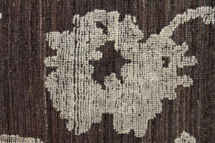 9' 4 x 12' 2 Hand Knotted Oushak Wool Rug