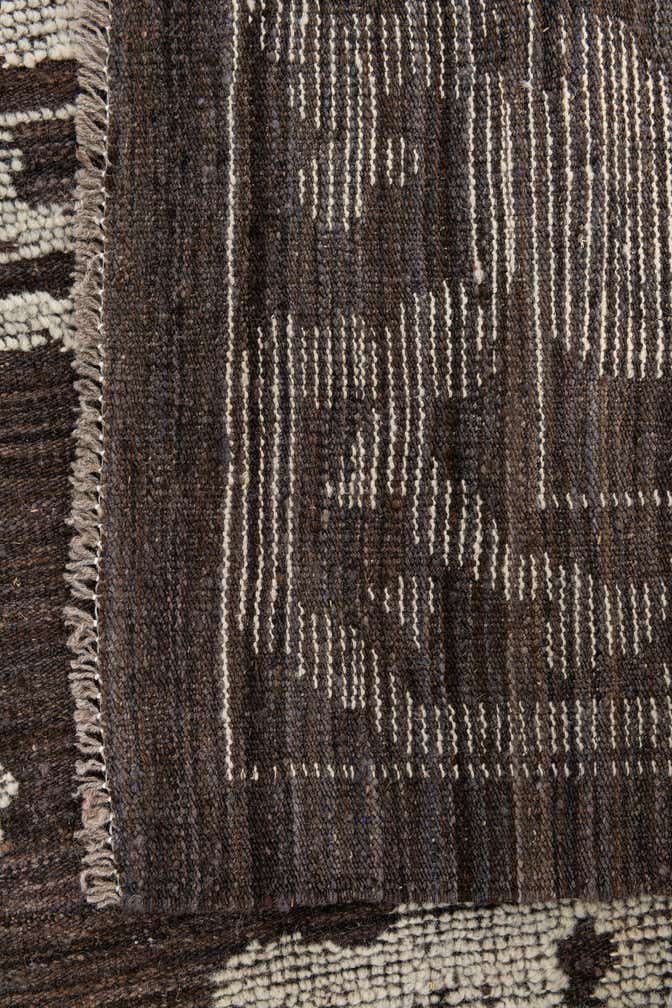 9' 4 x 12' 2 Hand Knotted Oushak Wool Rug