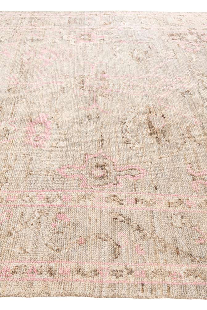 8' 2 x 10' Hand Knotted Oushak Wool Rug