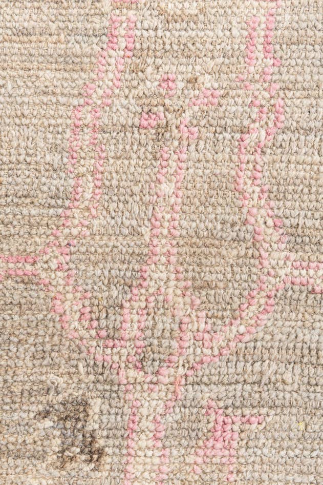 Detail image of 8' 2 x 10' Hand Knotted Oushak Wool Rug
