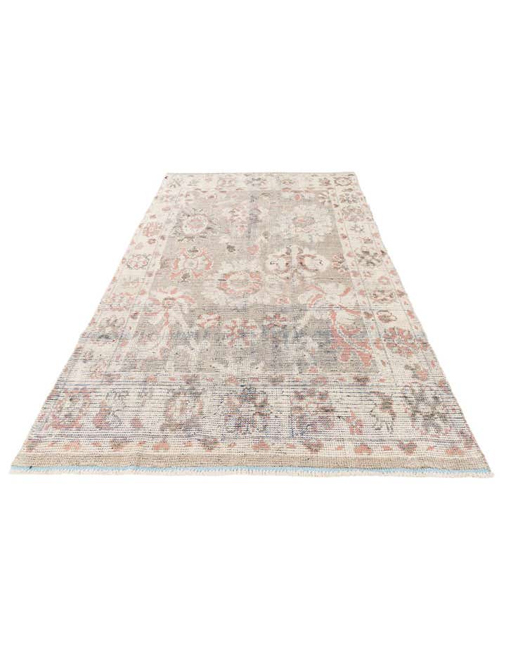 5' 8 x 9' 1 Hand Knotted Oushak Wool Rug