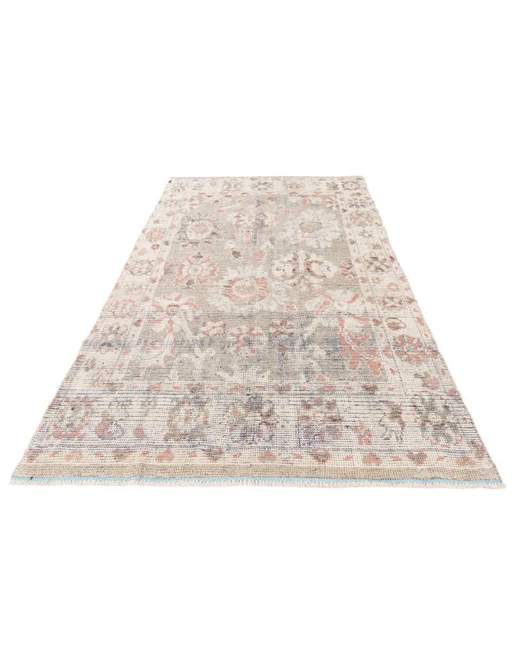 Detail image of 5' 8 x 9' 1 Hand Knotted Oushak Wool Rug