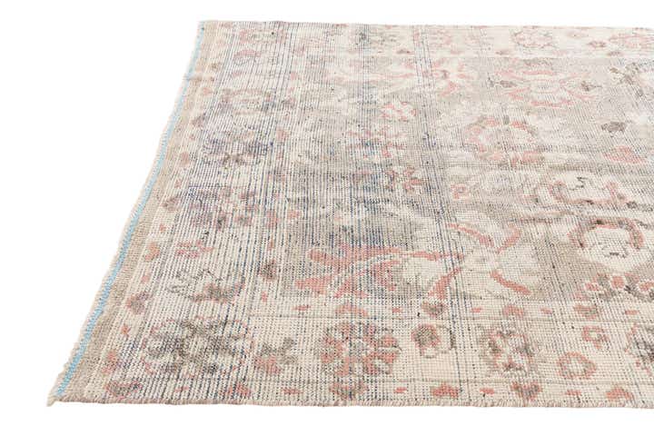 5' 8 x 9' 1 Hand Knotted Oushak Wool Rug