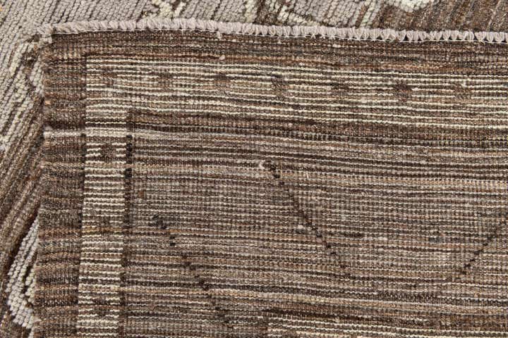 8' 5 x 10' 7 Hand Knotted Oushak Wool Rug