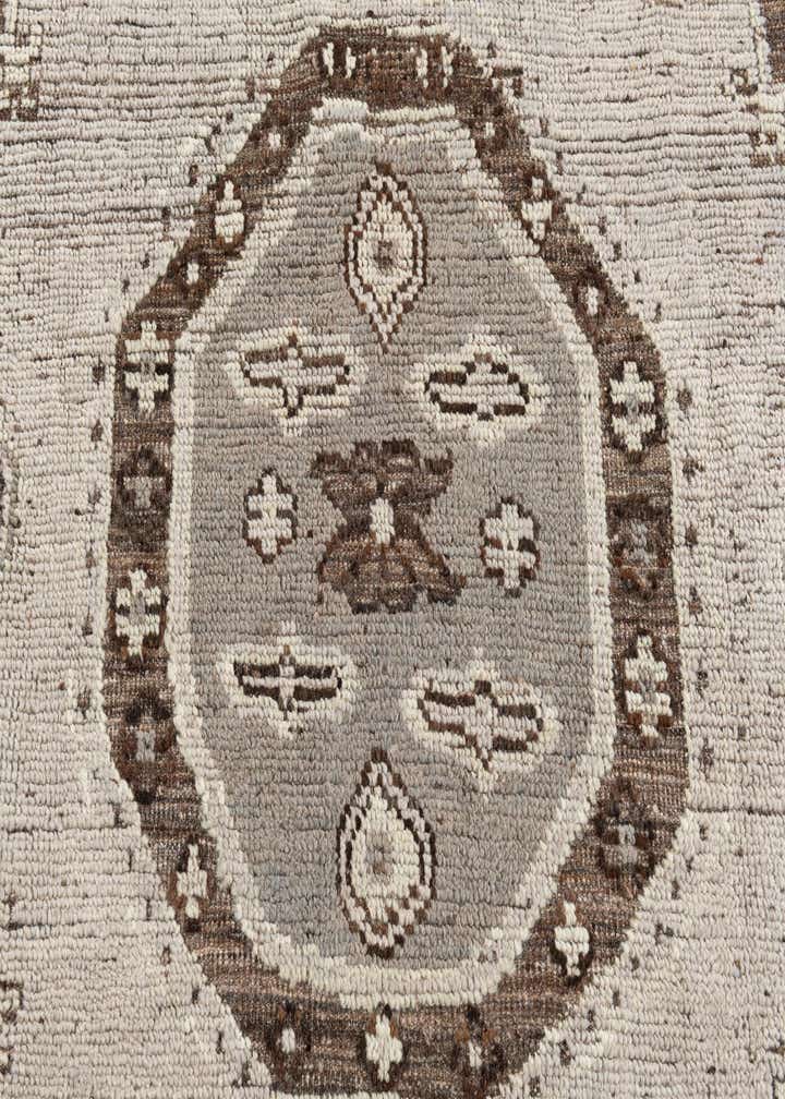 8' 5 x 10' 7 Hand Knotted Oushak Wool Rug