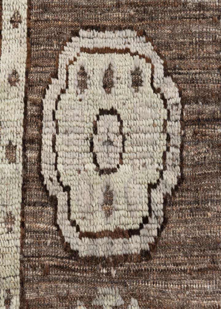 8' 5 x 10' 7 Hand Knotted Oushak Wool Rug