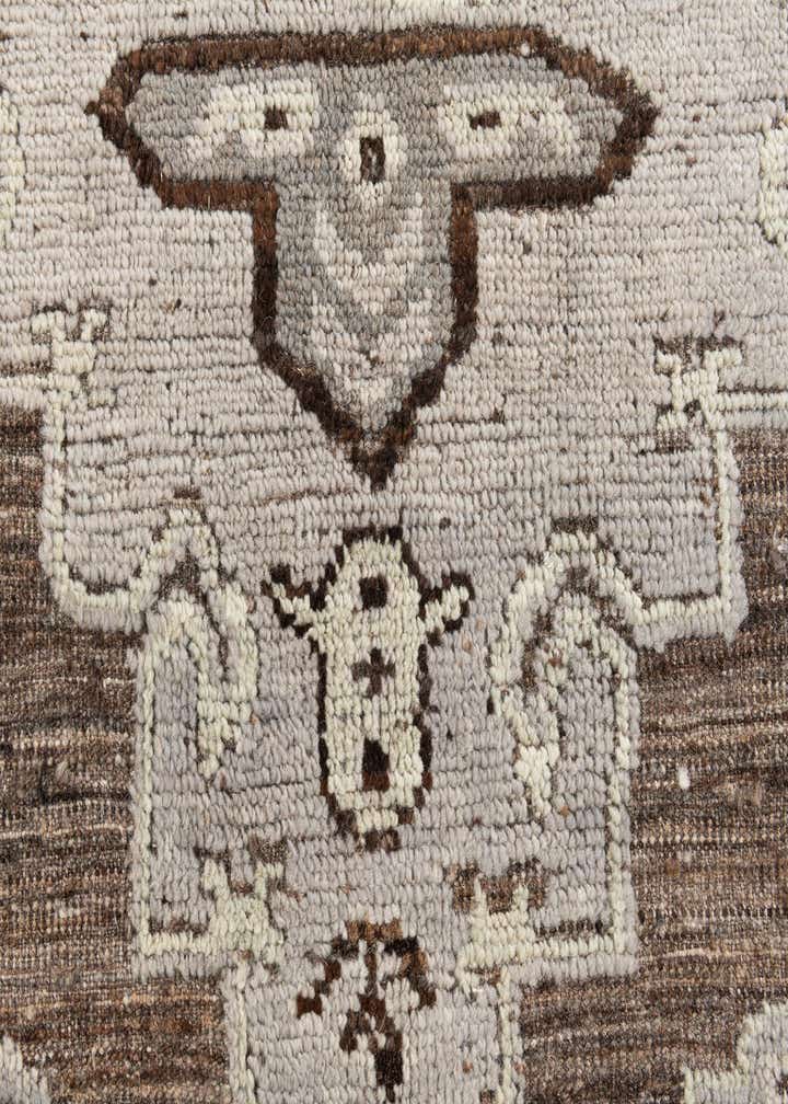 8' 5 x 10' 7 Hand Knotted Oushak Wool Rug