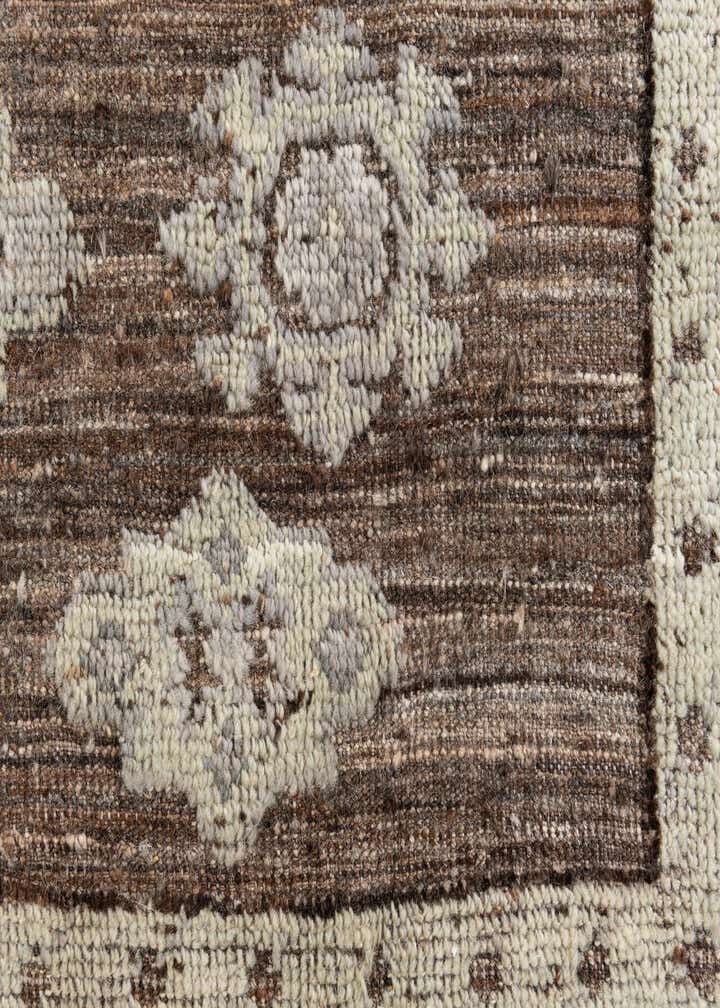 8' 5 x 10' 7 Hand Knotted Oushak Wool Rug