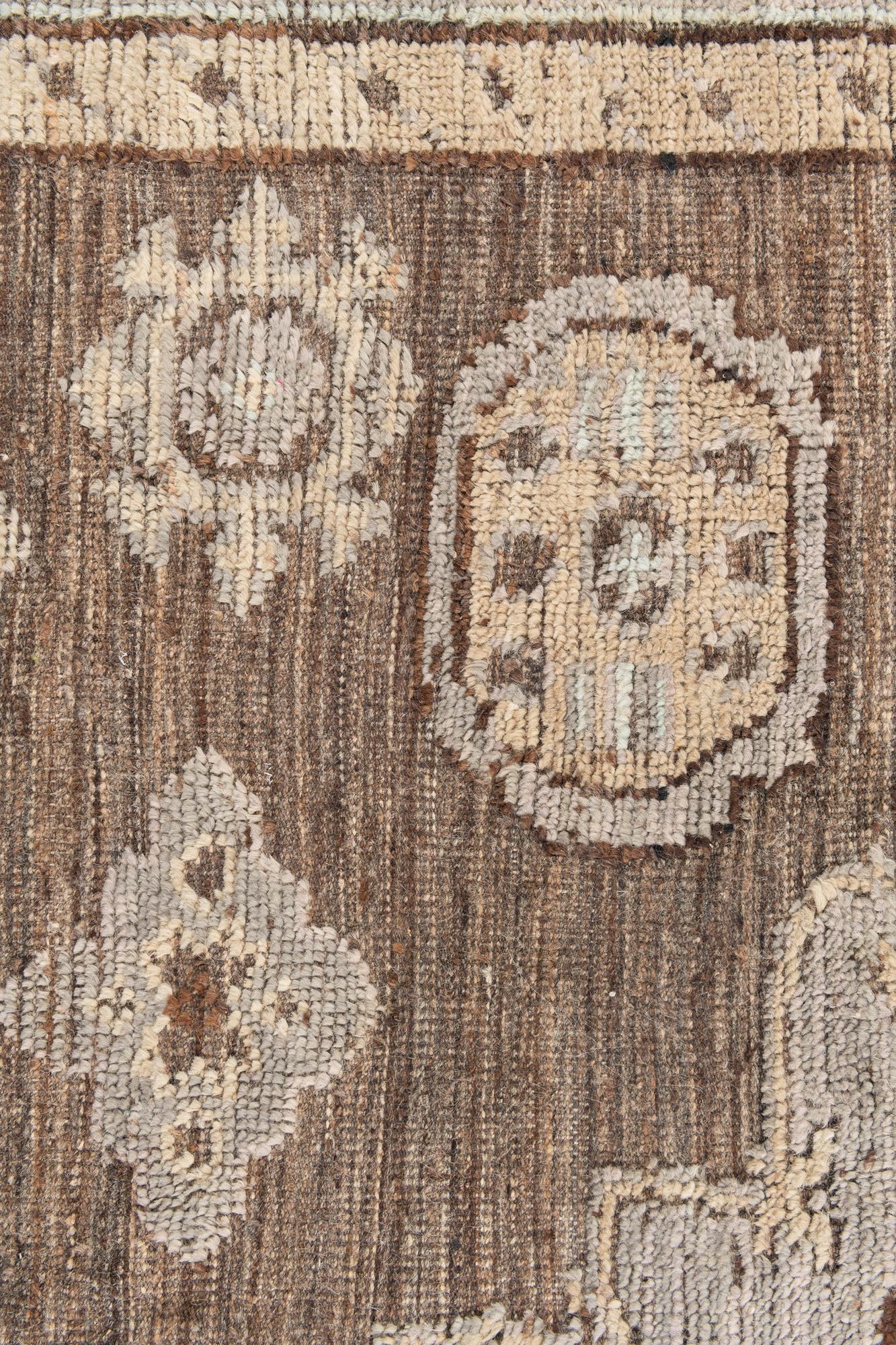 8' 3 x 10' 7 Hand Knotted Oushak Wool Rug