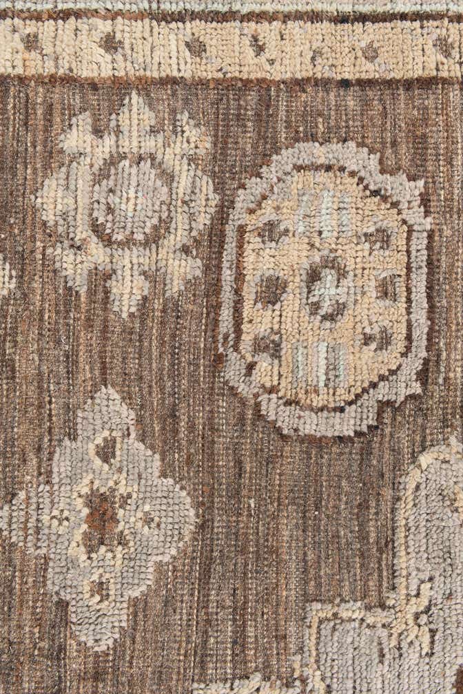 8' 3 x 10' 7 Hand Knotted Oushak Wool Rug