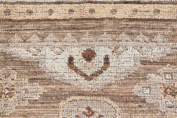 8' 3 x 10' 7 Hand Knotted Oushak Wool Rug