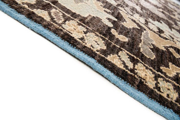 Detail image of 9' x 12' Hand Knotted Oushak Wool Rug