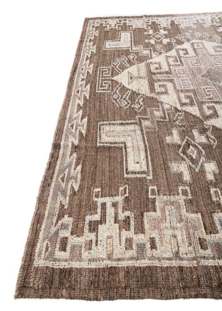 9' 2 x 11' 1 Hand Knotted Oushak Wool Rug