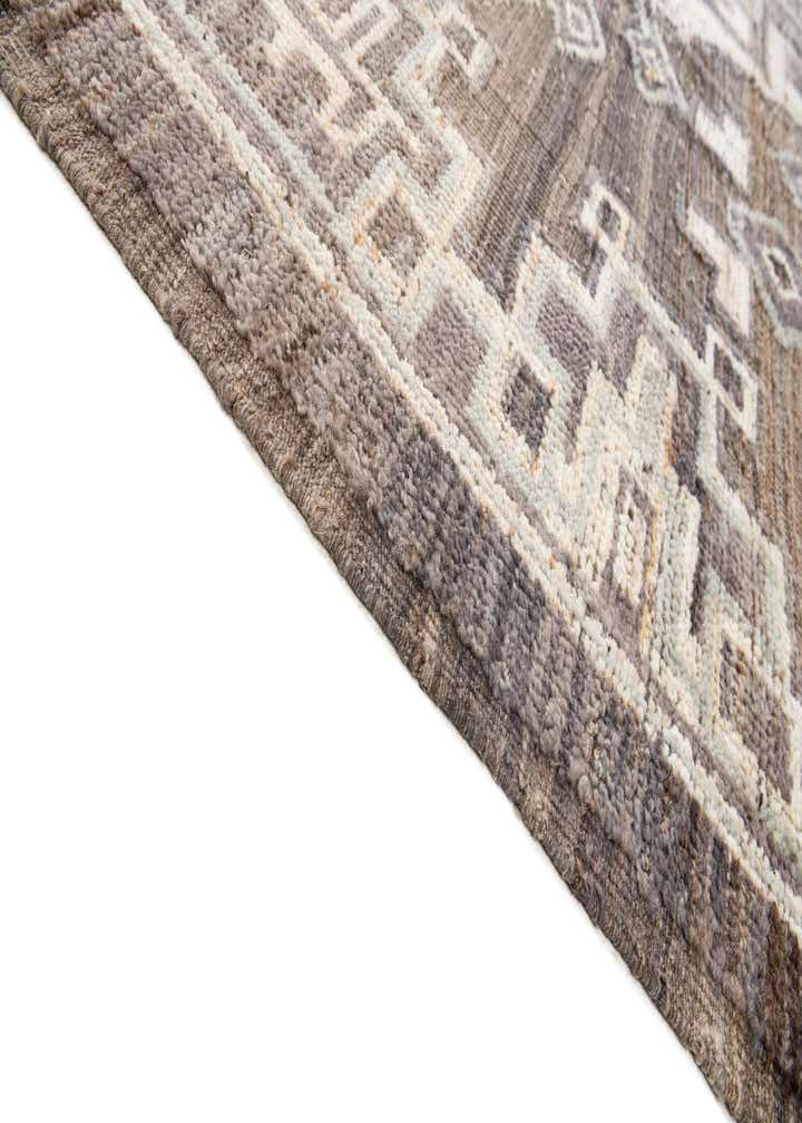 9' 2 x 11' 1 Hand Knotted Oushak Wool Rug