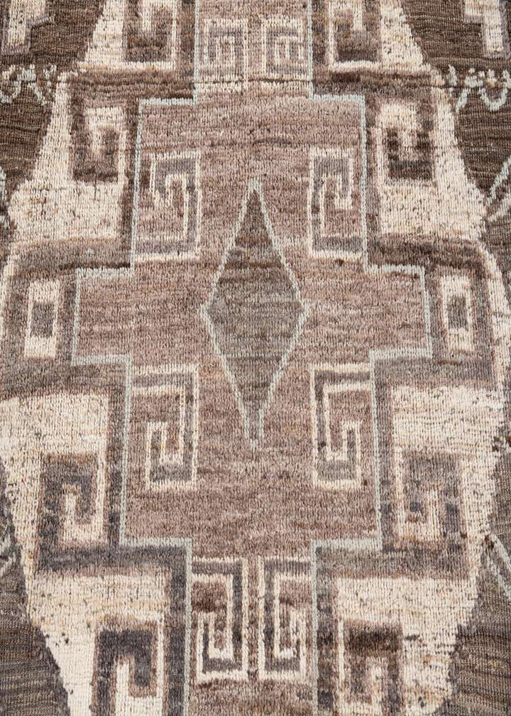 9' 2 x 11' 1 Hand Knotted Oushak Wool Rug