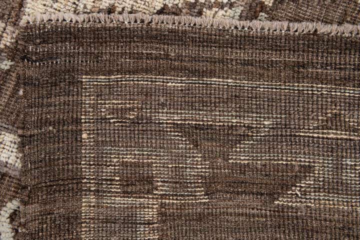 9' 2 x 11' 1 Hand Knotted Oushak Wool Rug