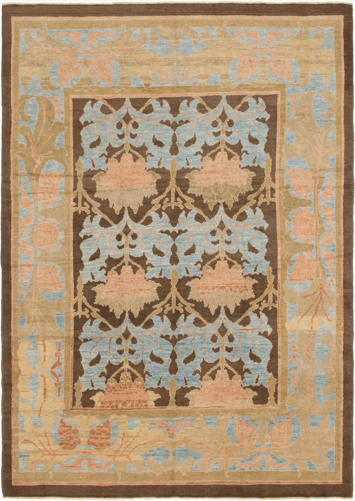 10' 3 x 15'  Hand Knotted Oushak Wool Rug