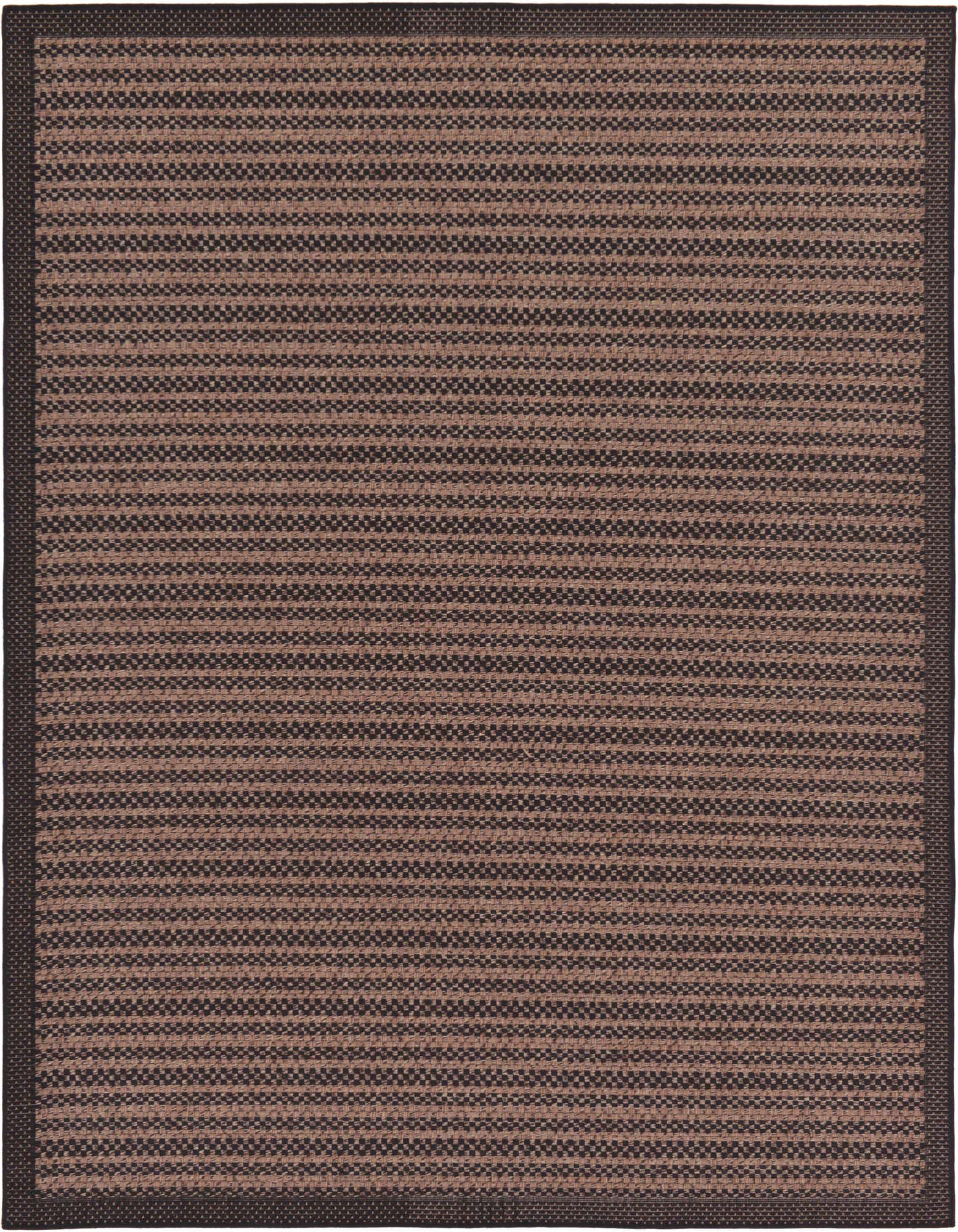 7' x 10' Easy-Clean Border Indoor / Outdoor Rug