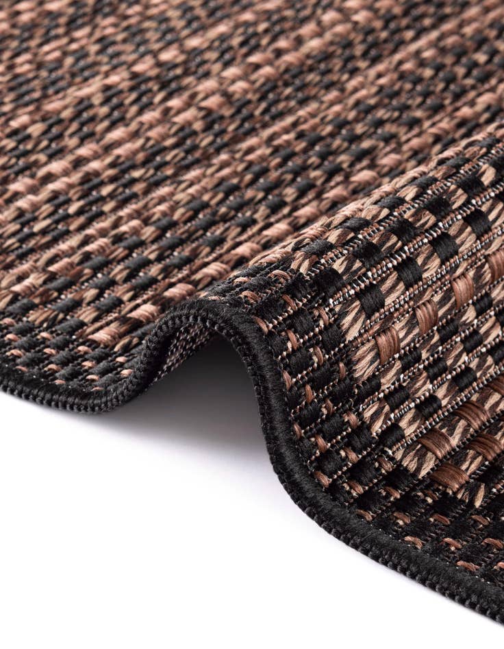 Detail image of 9' x 12' 2 Easy-Clean Border Indoor / Outdoor Rug