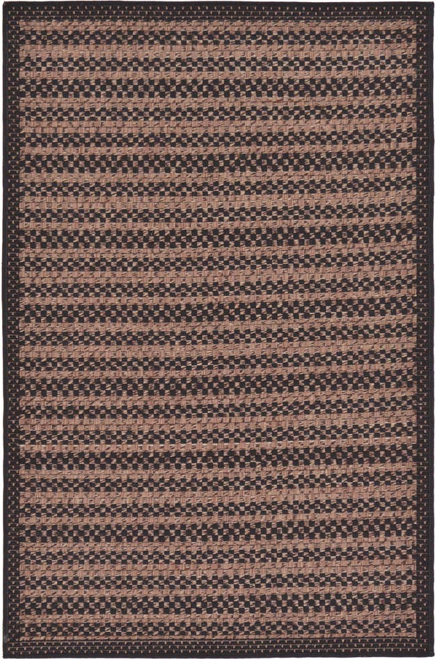 Detail image of 3' 3 x 5' Easy-Clean Border Indoor / Outdoor Rug