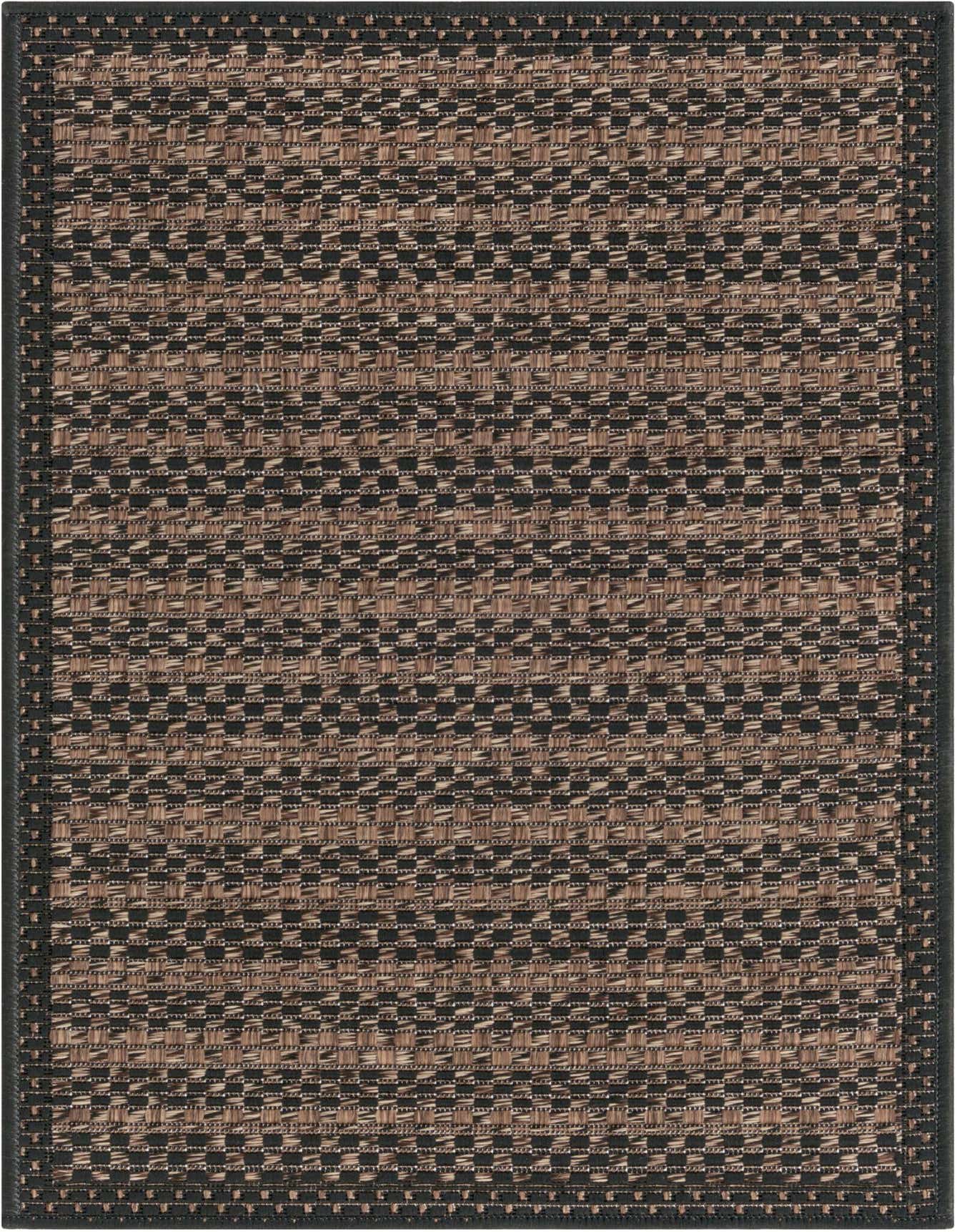 2' 2 x 3' Easy-Clean Border Indoor / Outdoor Rug