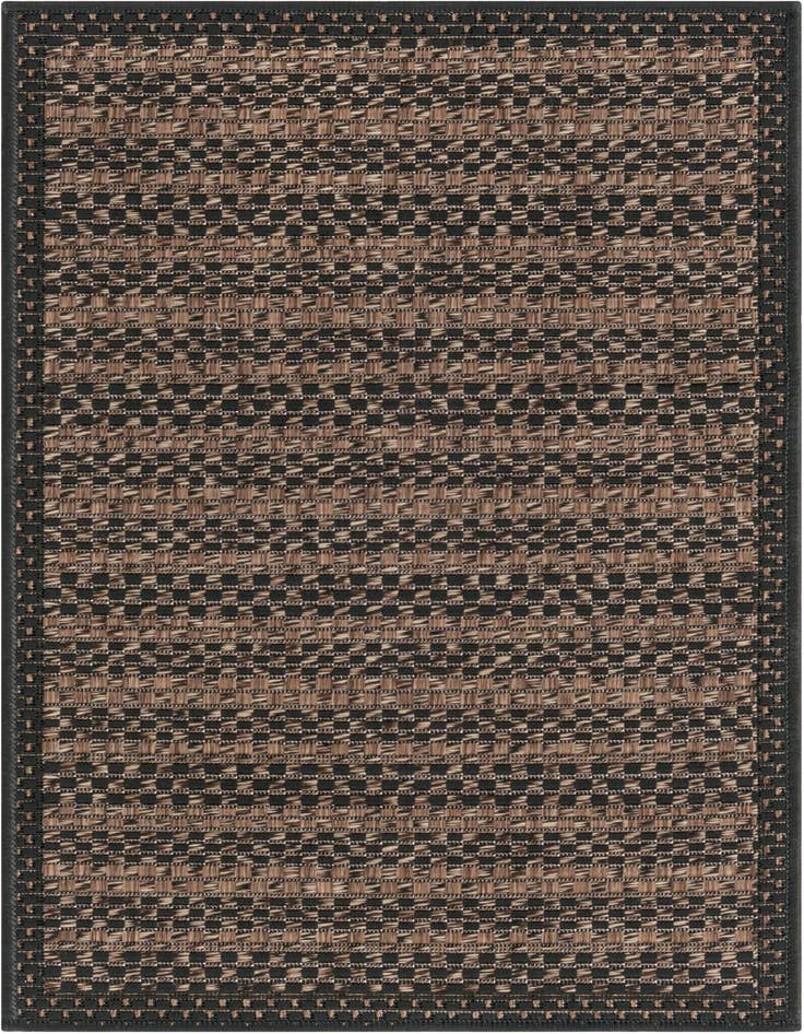 Detail image of 2' 2 x 3' Easy-Clean Border Indoor / Outdoor Rug