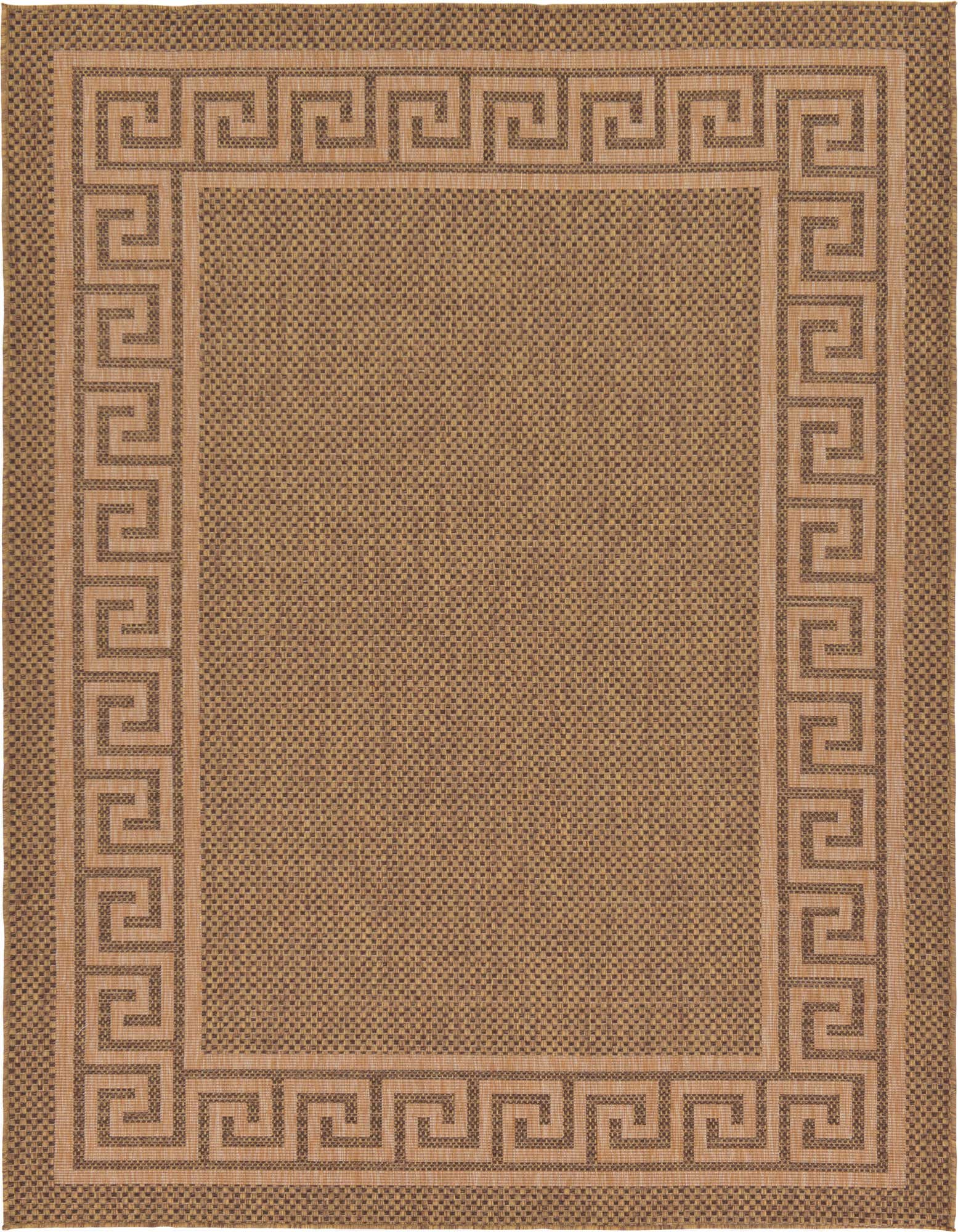 7' x 10' Easy-Clean Border Indoor / Outdoor Rug