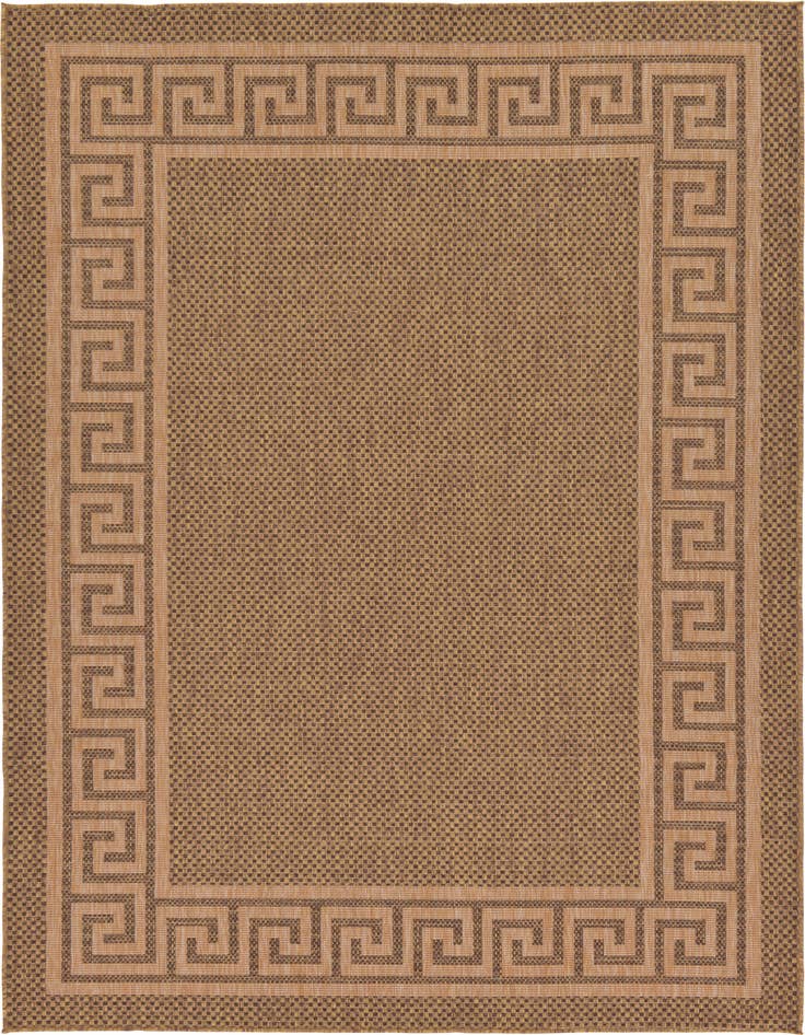 Detail image of 7' x 10' Easy-Clean Border Indoor / Outdoor Rug