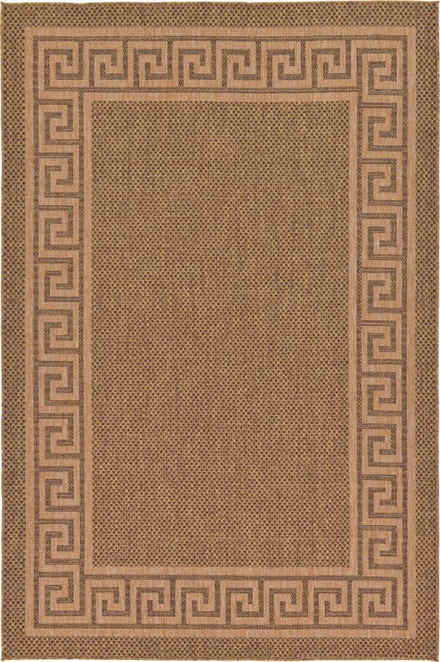 Detail image of 7' x 10' Easy-Clean Border Indoor / Outdoor Rug