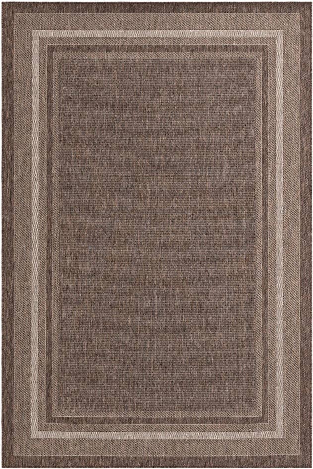 Detail image of 6' x 9' Easy-Clean Border Indoor / Outdoor Rug