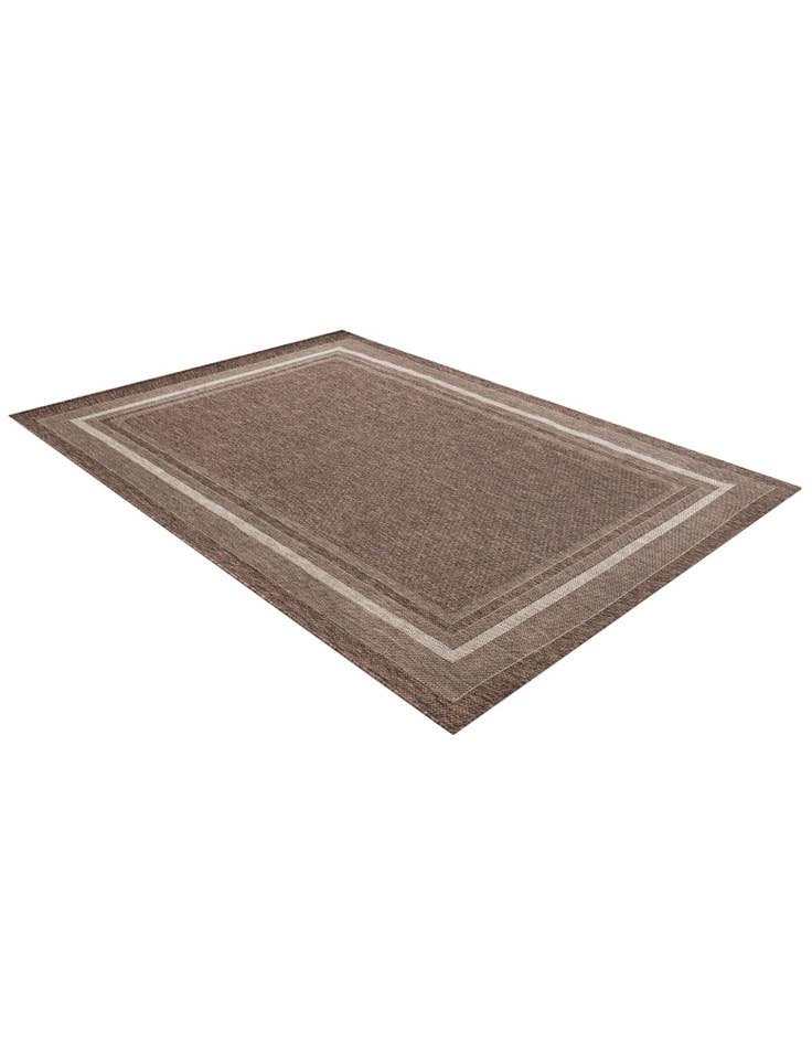 Detail image of 6' x 9'  Washable Border Indoor / Outdoor Rug