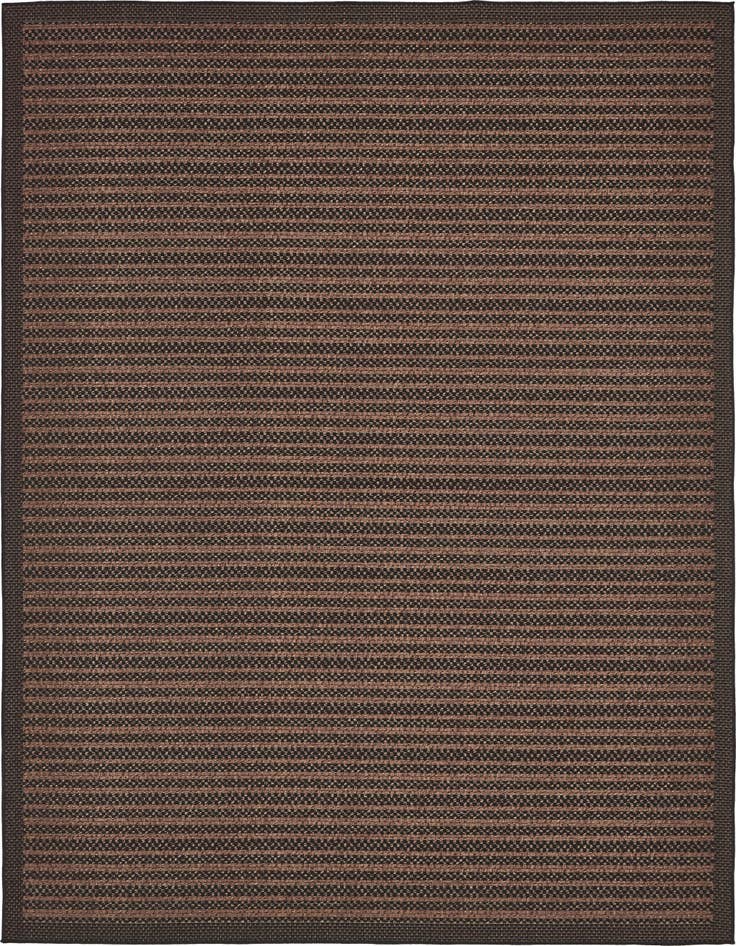 Detail image of 9' x 12' 2 Easy-Clean Border Indoor / Outdoor Rug