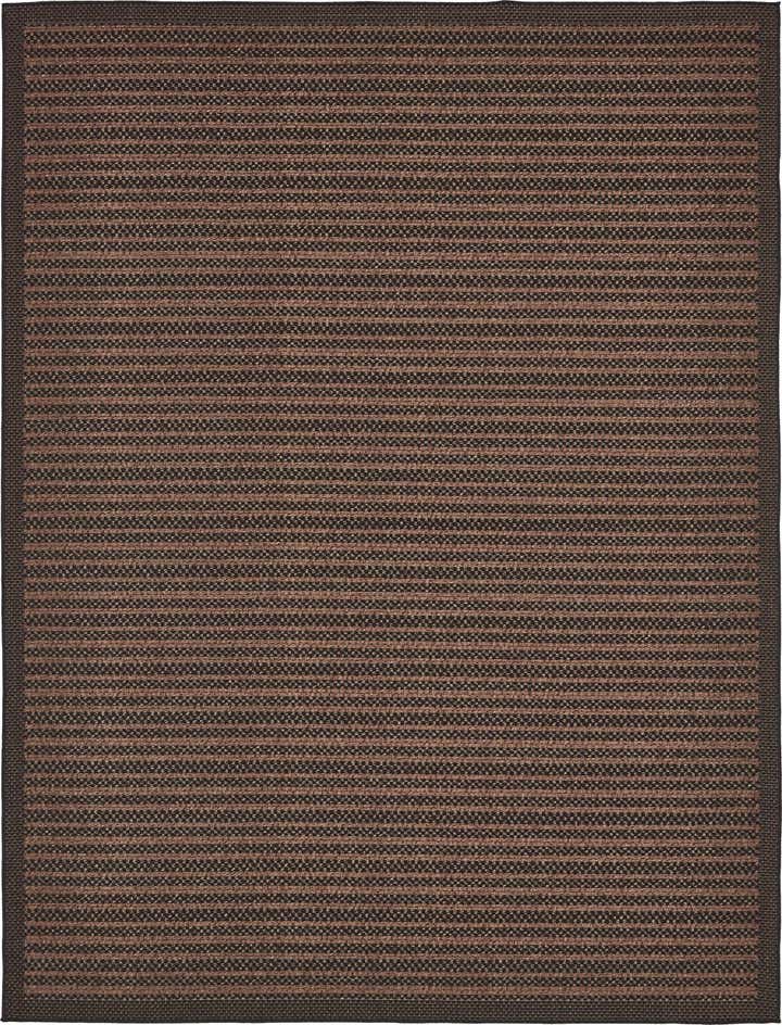 9' x 12' 2 Easy-Clean Border Indoor / Outdoor Rug