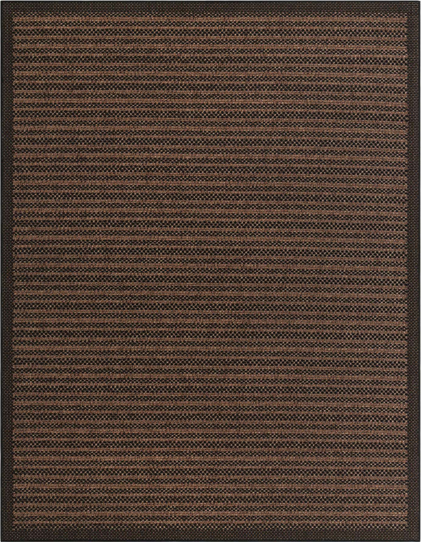 8' x 11' 4 Easy-Clean Border Indoor / Outdoor Rug
